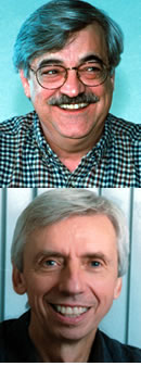 Jean Sylvestre et Michel Blondin.