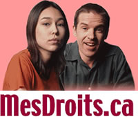 Visitez le site Mes droits.ca
