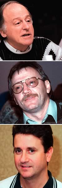 Normand Guimond : bonne retraite Normand! <br>Gilles Paquette : bon retour à Montréal. <br>Dino Lemay : bienvenue parmi nous.