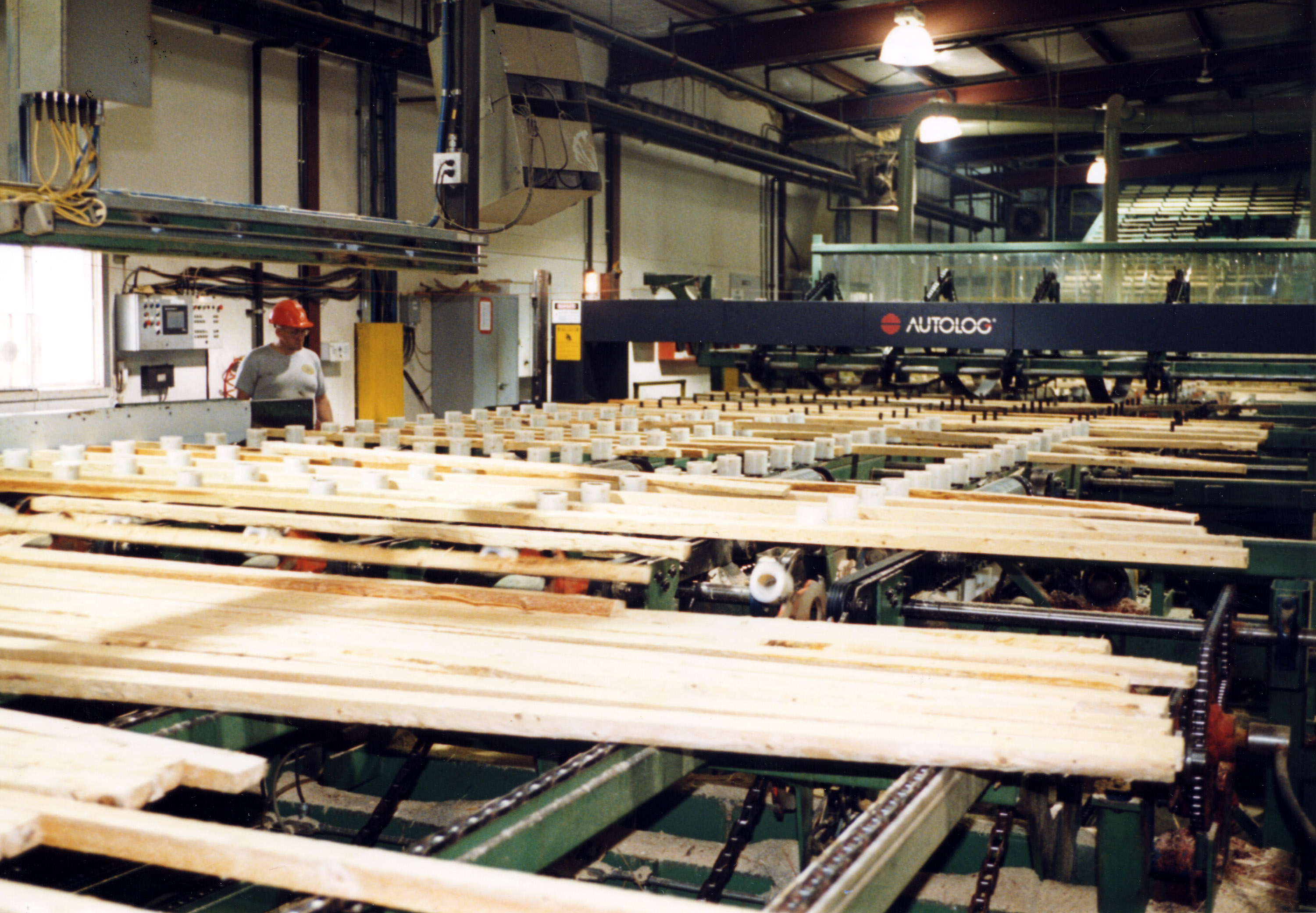Travailleur dans une usine