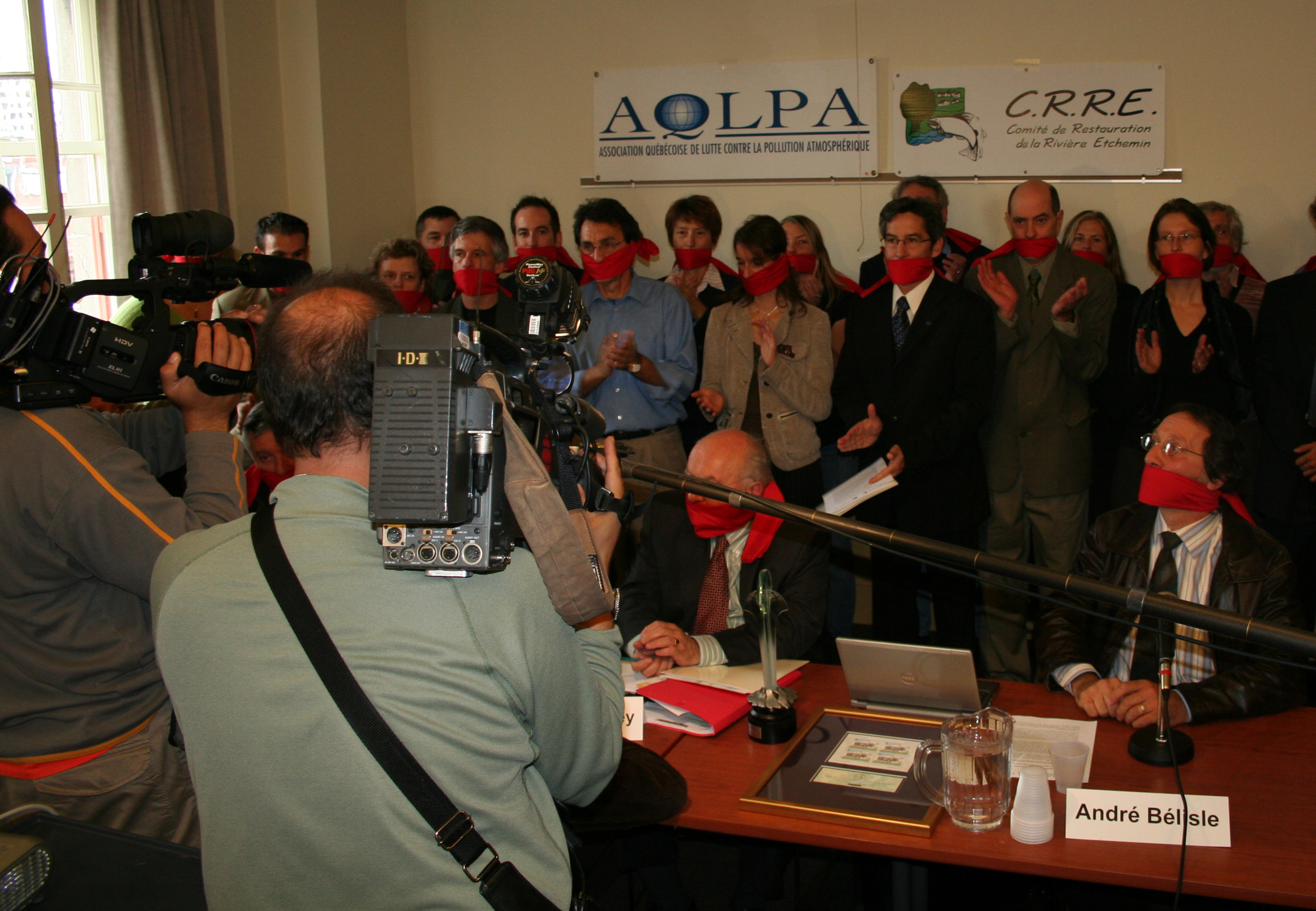 Photos de la conférence de presse