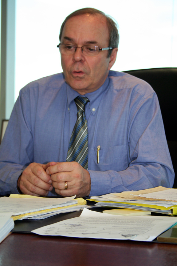 Le président de la FTQ, Michel Arsenault