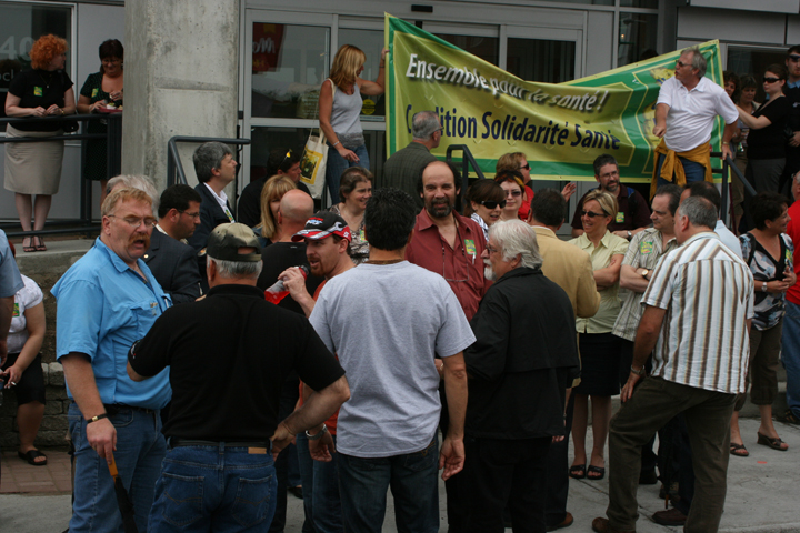 Photos de la manifestation.