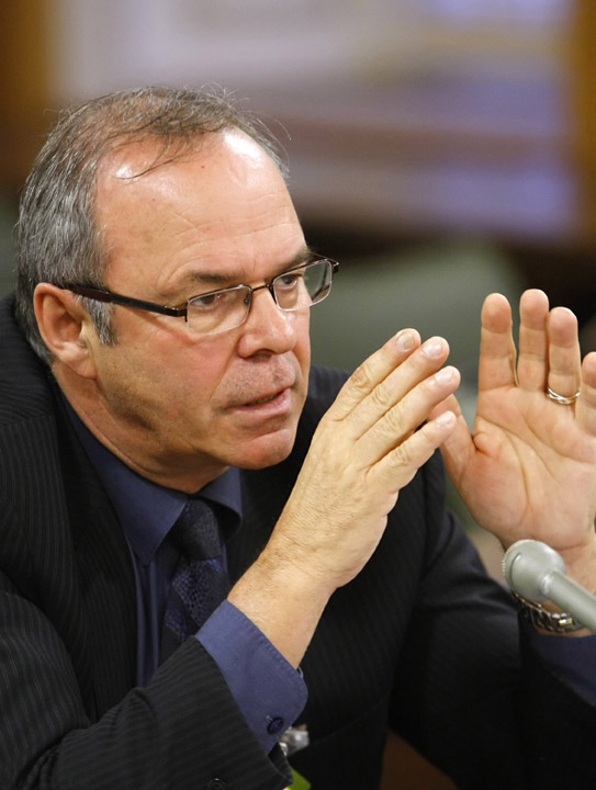 Le président de la FTQ, Michel Arsenault