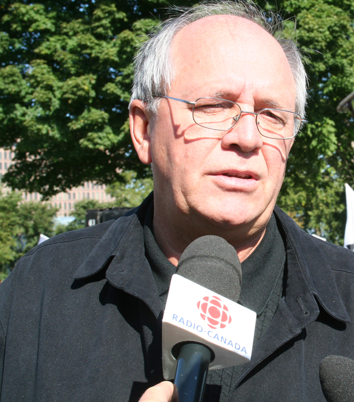 Le secrétaire général de la FTQ, René Roy