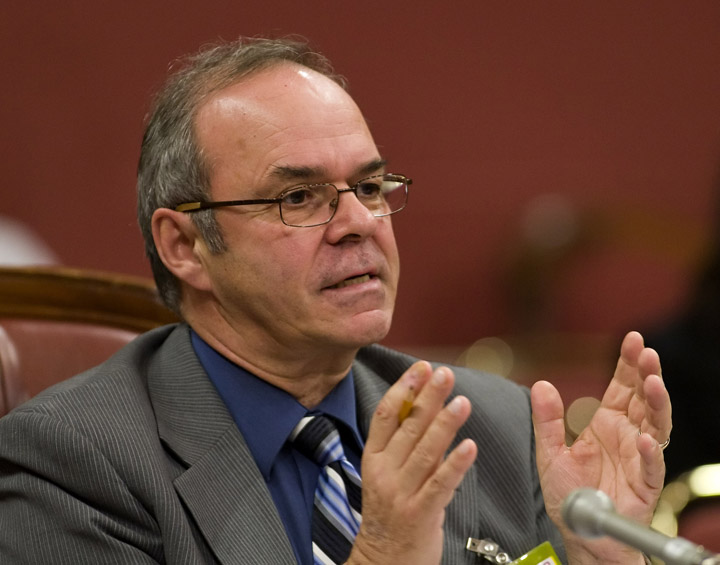 Le président de la FTQ, Michel Arsenault