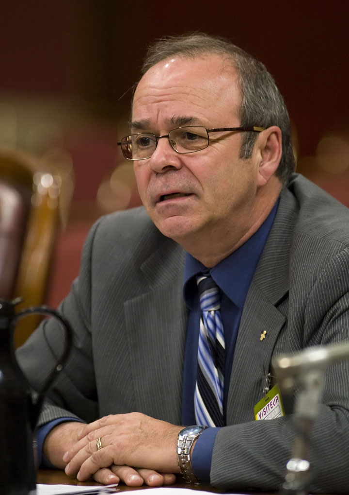 Le président de la FTQ, Michel Arsenault