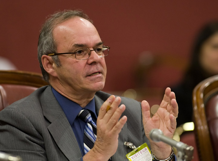 Le président de la FTQ, Michel Arsenault