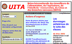 <b><font size=4><b><center>Faites parvenir une lettre au gouvernement de colombie <br></b>
