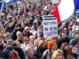 Manifestation du 15 mars dernier <br>