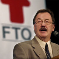 Henri Massé, président de la FTQ