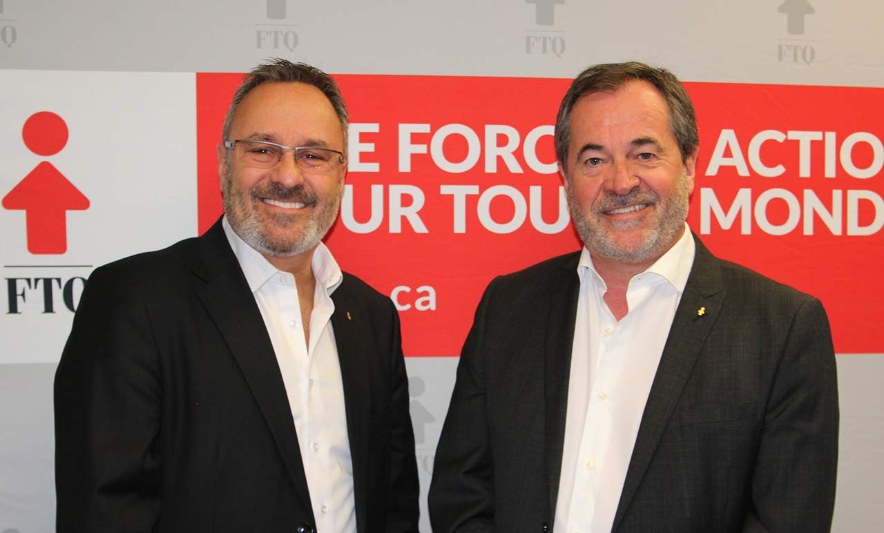 Par Daniel Boyer et Serge Cadieux, respectivement président et secrétaire général de la FTQ
