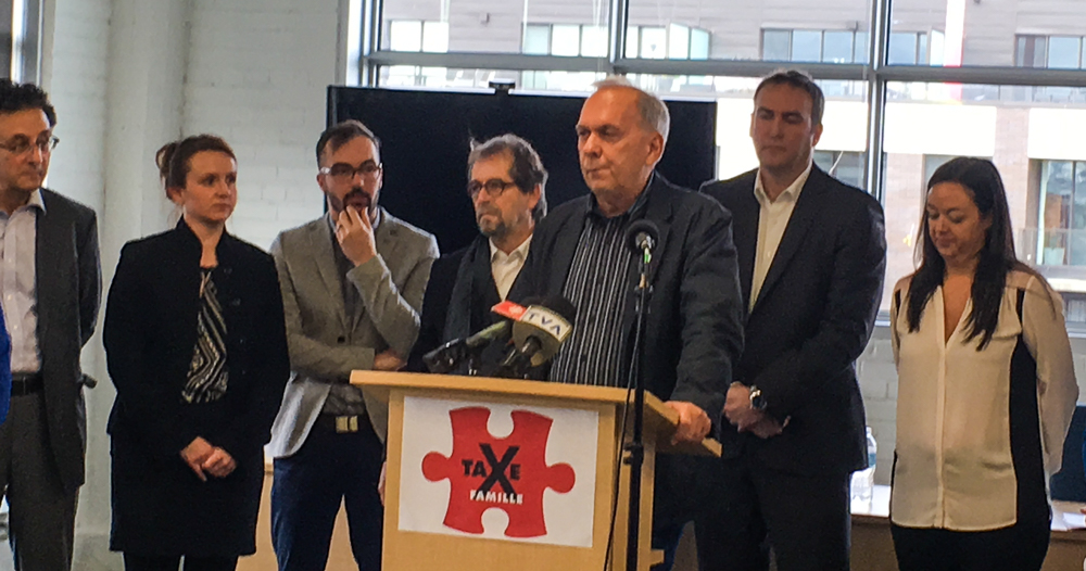 Conférence pour abolir la taxe famille