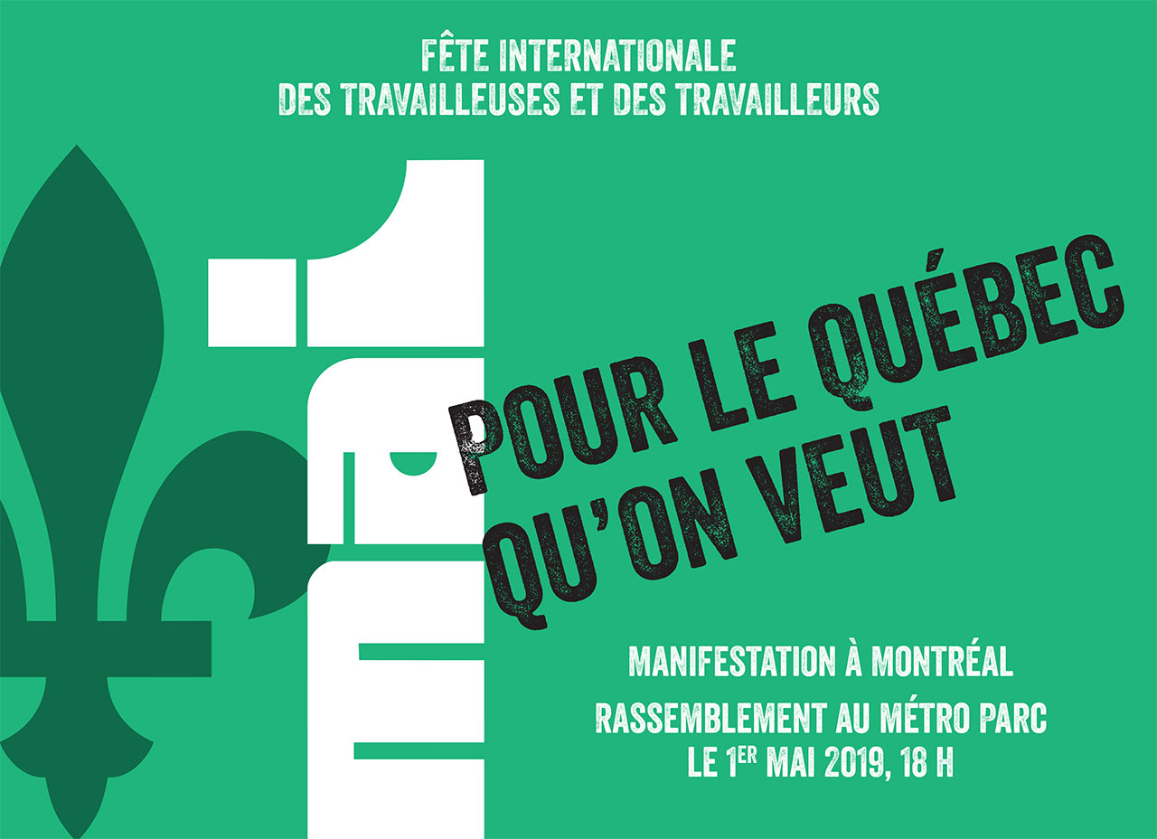 Fête internationale des travailleuses et des travailleurs Pour le