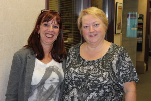 Photo de Sylvie Majeau et Jasmine Martin, conseillères au Service