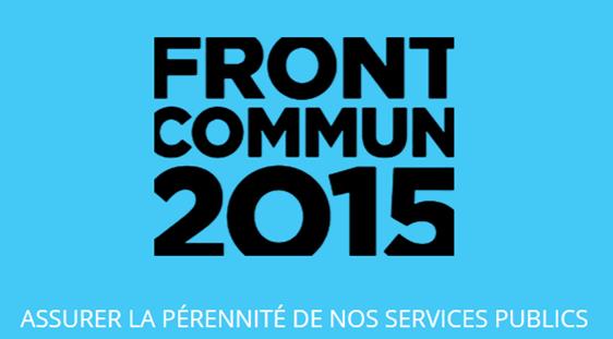 Front commun 2015